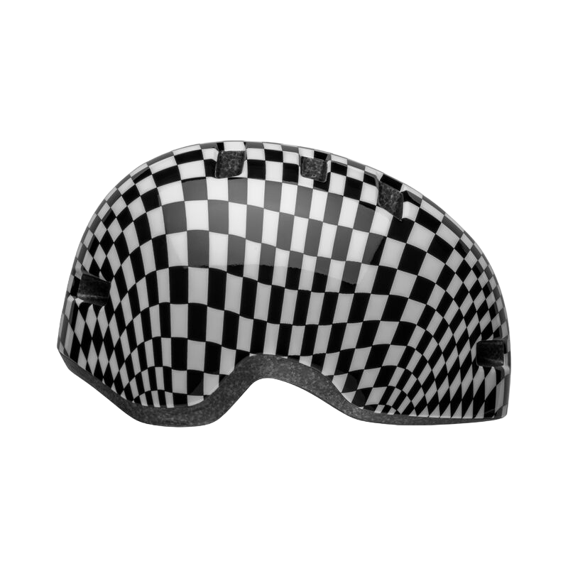 checkered motorcycle helmet Bell Lil Ripper Child Helmet - Checkers