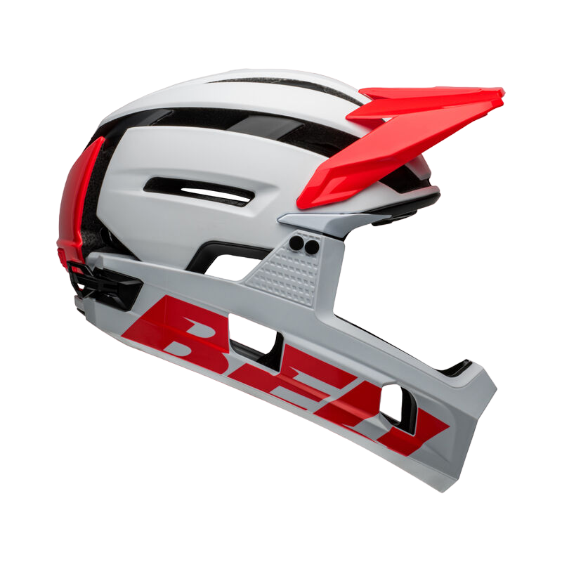 bell array bike helmet Bell Super Air R MIPS Helmet Small Matte / Gloss White / Infrared
