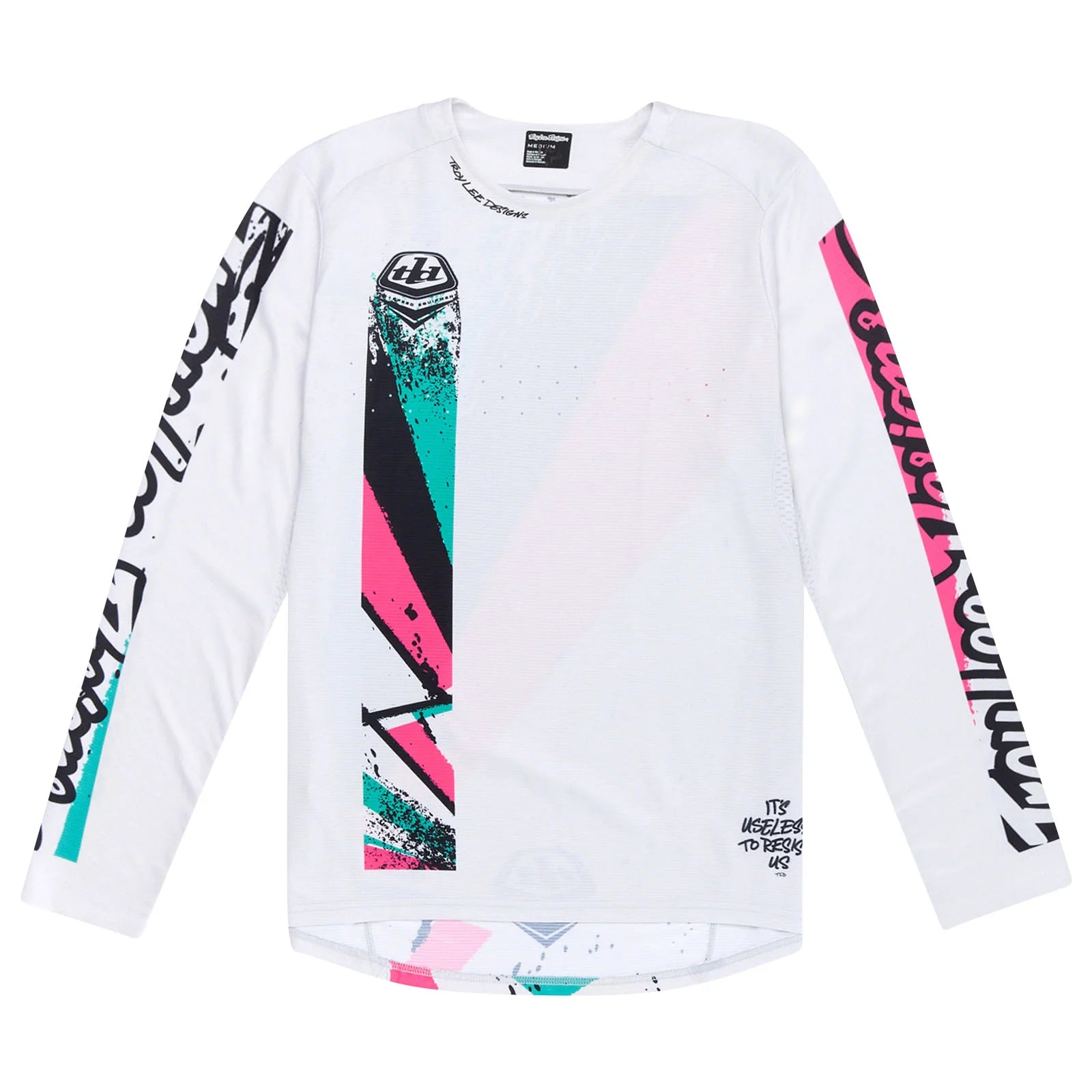Troy Lee Designs Sprint Long Sleeve MTB Jersey - Full Pull - Chalk Troy Lee Designs Sprint Long Sleeve MTB Jersey - Full Pull - Chalk