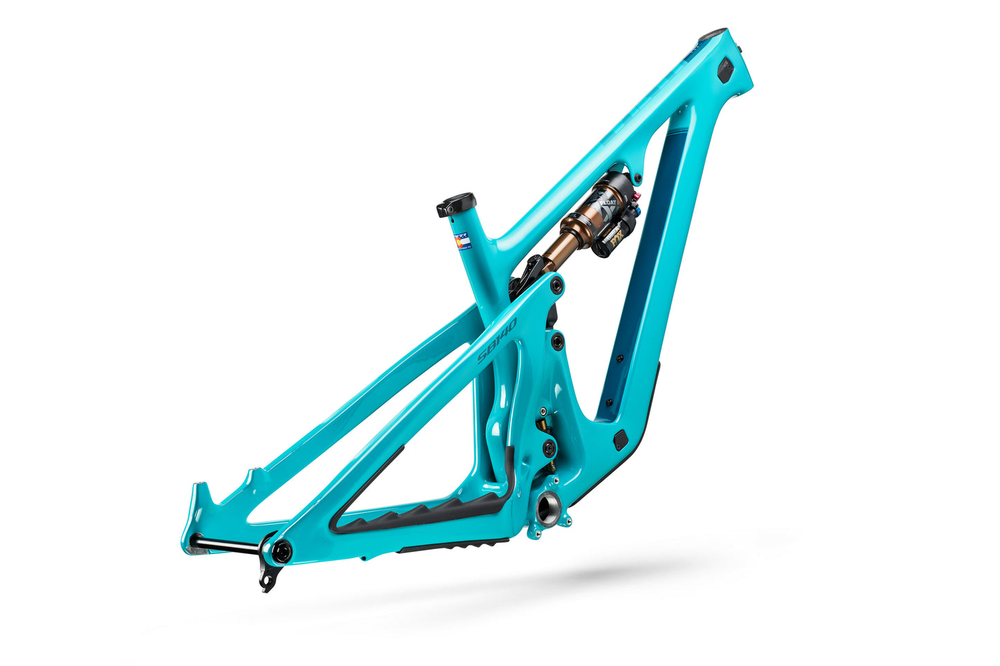 Yeti SB140 Carbon Frame - Float X Factory - Turquoise