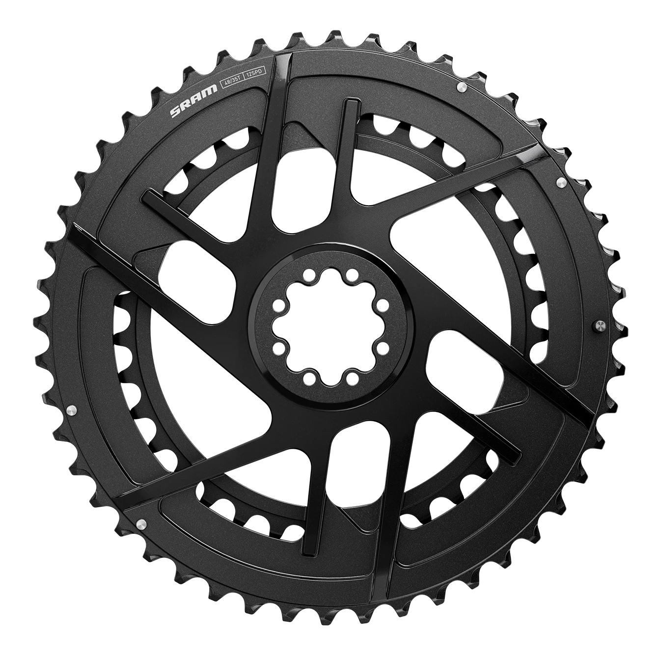 SRAM Rival E1 Chainring Kit - Black