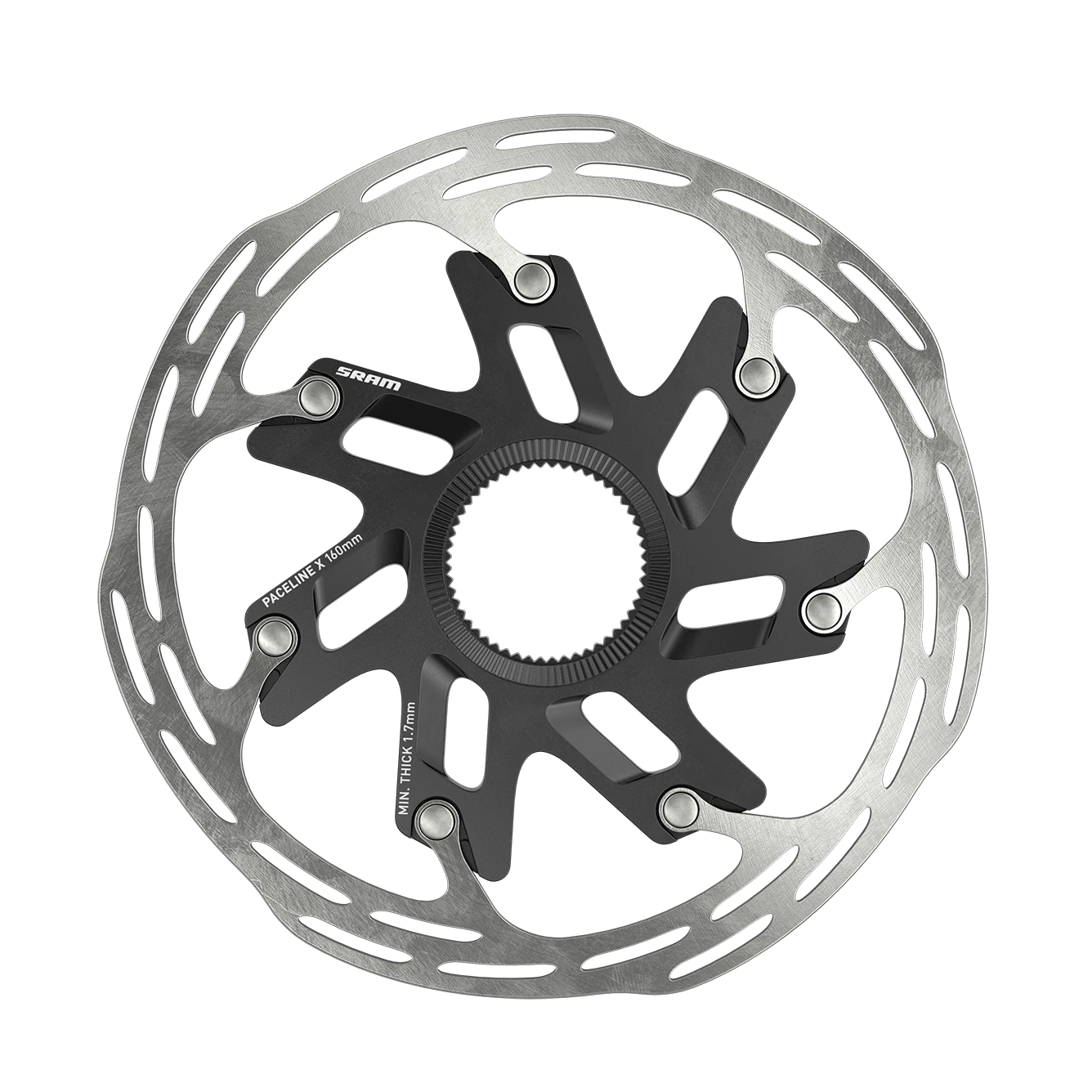 SRAM Paceline X Rounded Disc Brake Rotor - CenterLock