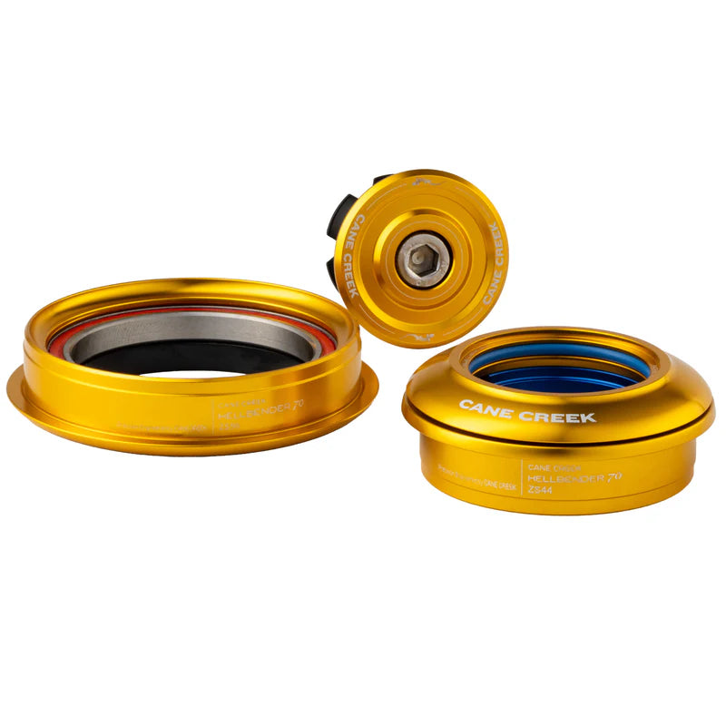 Cane Creek Hellbender 70 Lite Headset - Gold – Cambria Bike