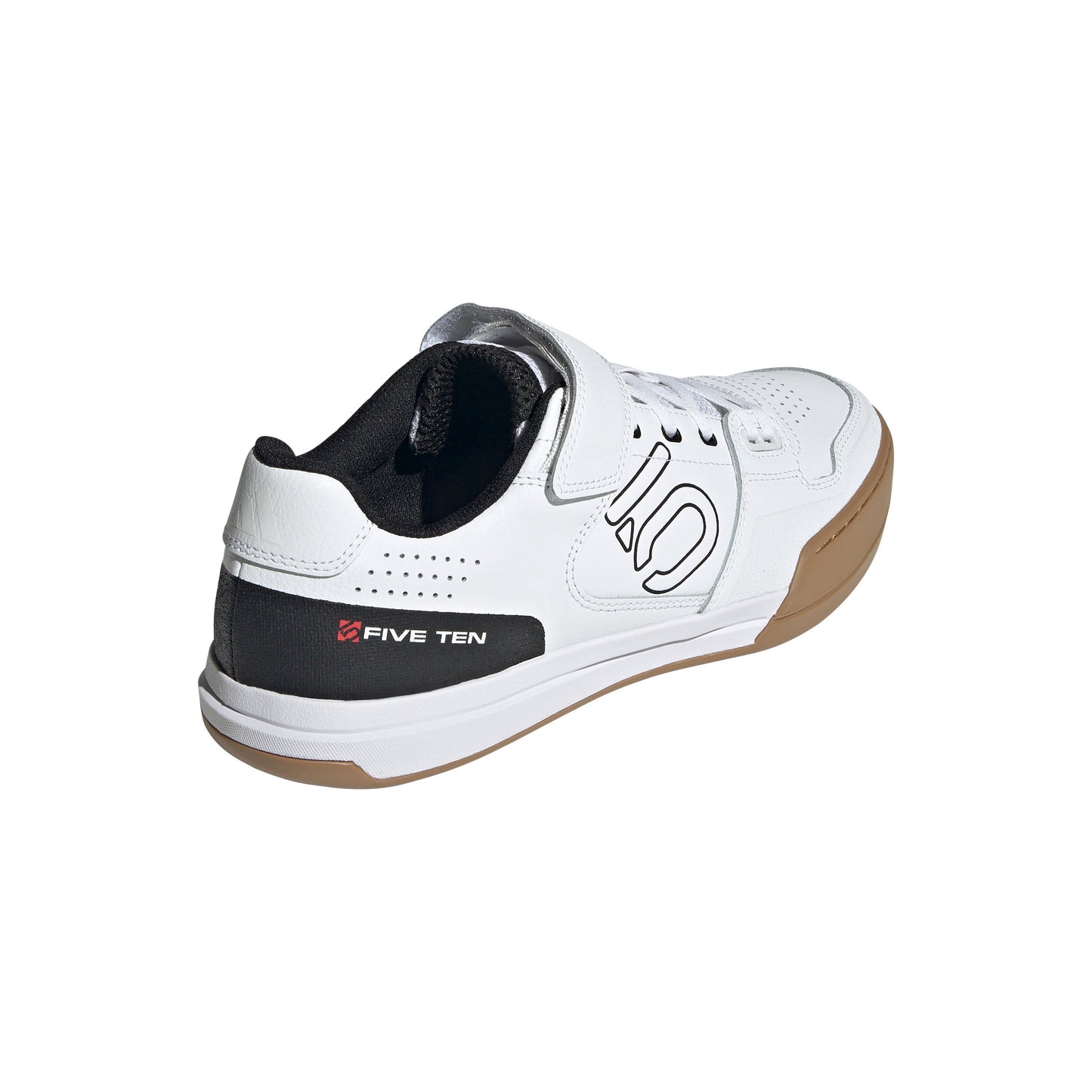 Five Ten Hellcat Clipless MTB Shoe - Ftwr White-Core Black-Red