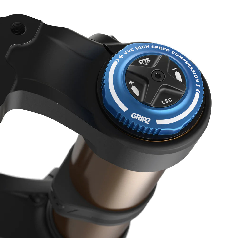 Fox Suspension 40 Factory 27.5" 20TAx110 - Black-Orange Logo - 2024