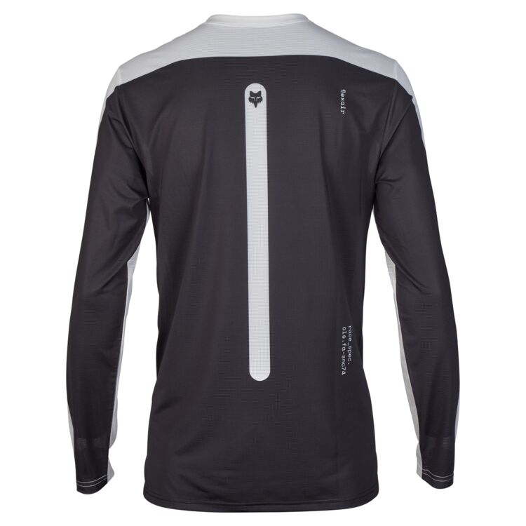 Fox Racing Flexair Long Sleeve MTB Race Jersey - Aviation - White