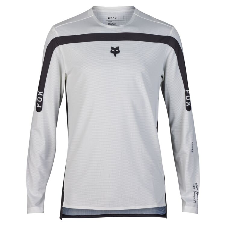 fox mountainbike jersey Fox Racing Flexair Long Sleeve MTB Race Jersey - Aviation