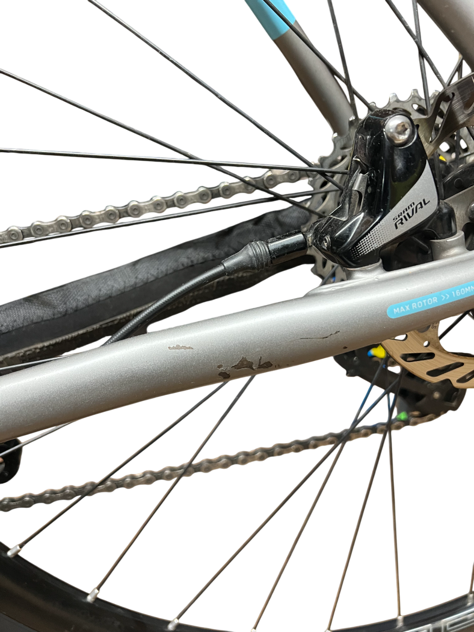 NINER RLT Steel Road Bike - 3-Star Rival - Demo1 - Gray-Blue