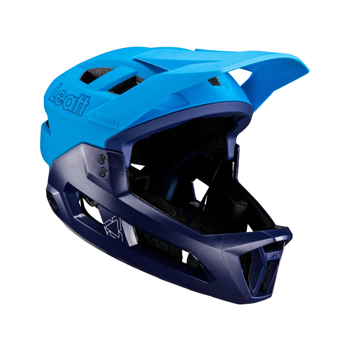 Leatt MTB Enduro 2.0 Full Face Helmet - Cyan