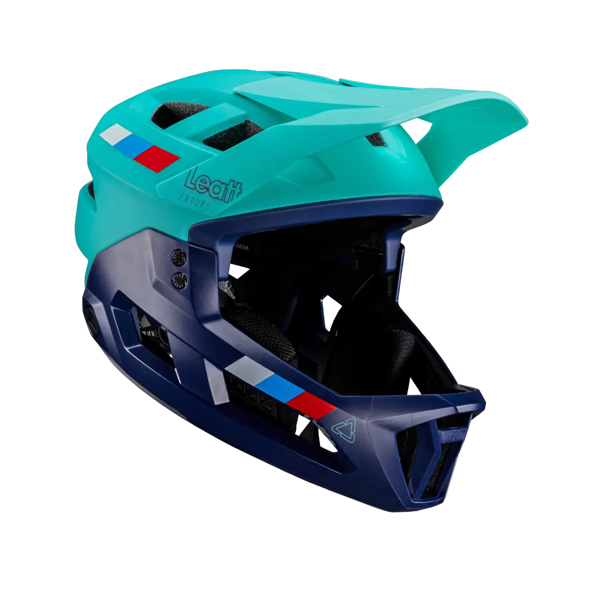 aqua motorcycle helmet Leatt MTB Enduro 2.0 Full Face Helmet - Junior - Aqua