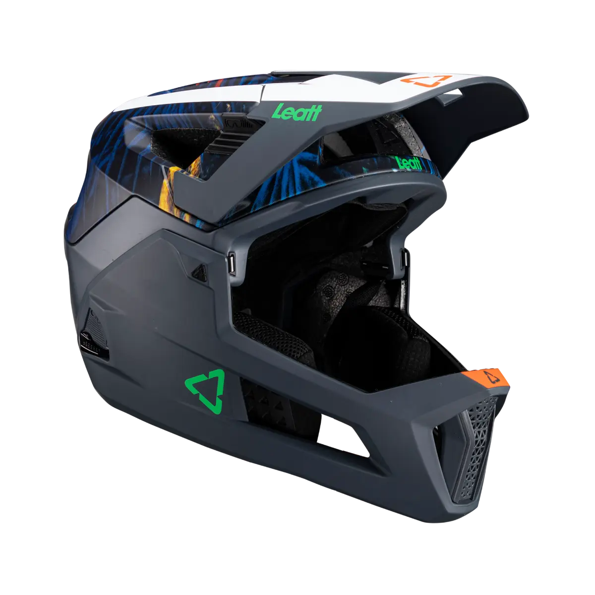leatt fullface helm mtb 4.0 enduro Leatt MTB Enduro 4.0 Full Face Helmet - Jungle