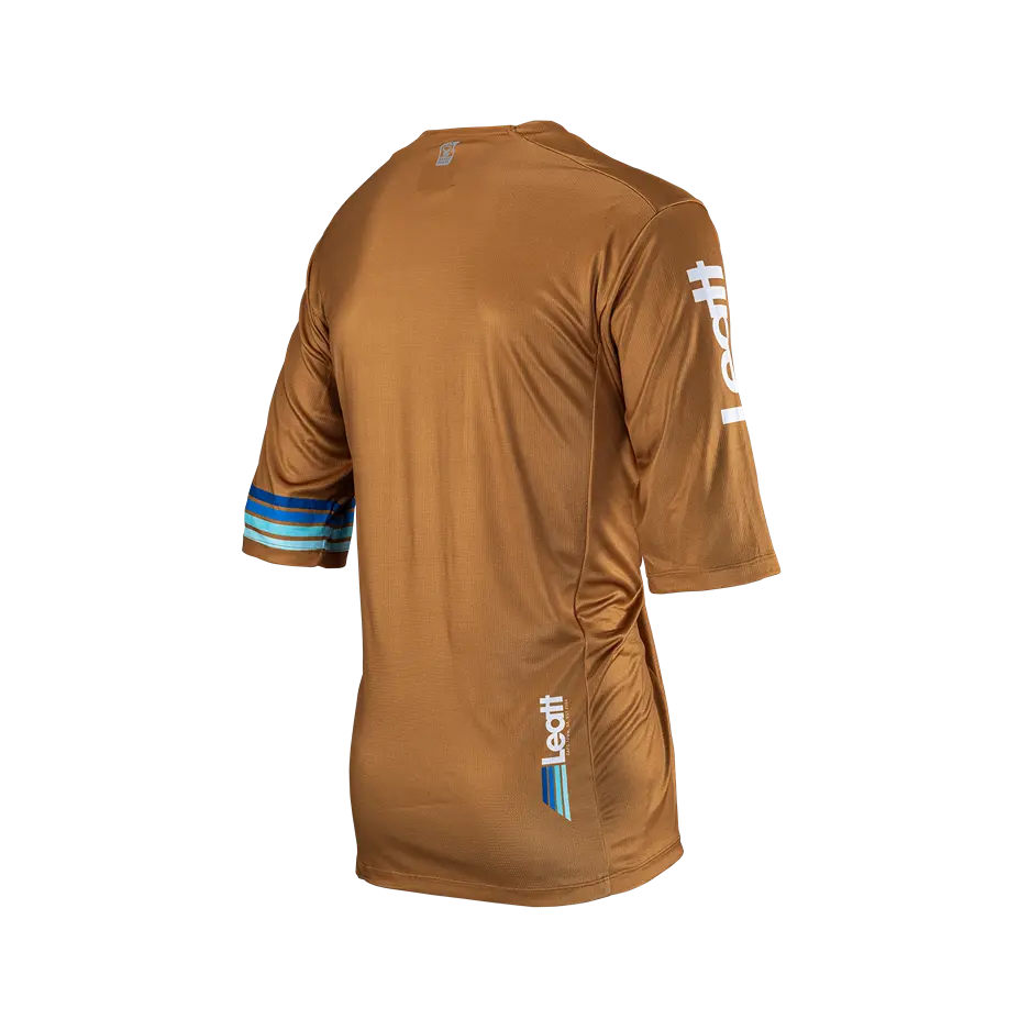 Leatt Enduro 3.0 Short Sleeve MTB Jersey - Peanut - 2024