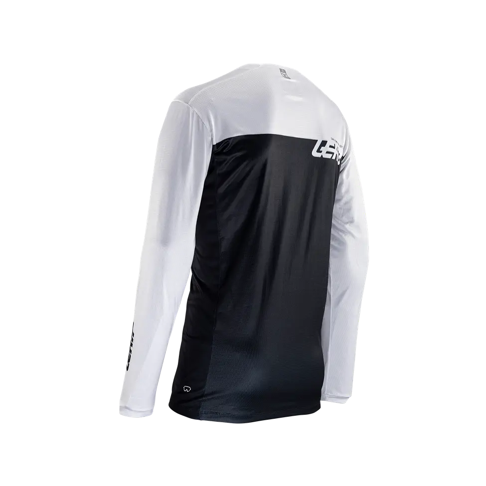 Leatt Enduro 4.0 Long Sleeve MTB Jersey - White - 2024