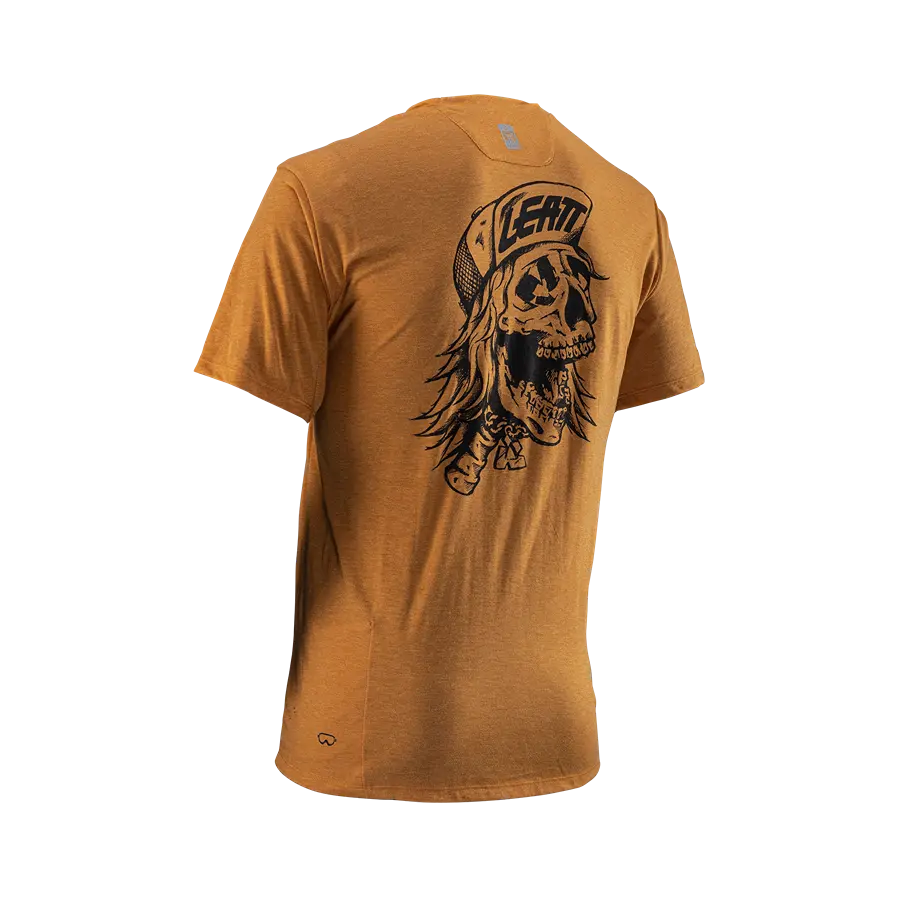 Leatt Gravity 1.0 Short Sleeve MTB Jersey - Rust - 2024