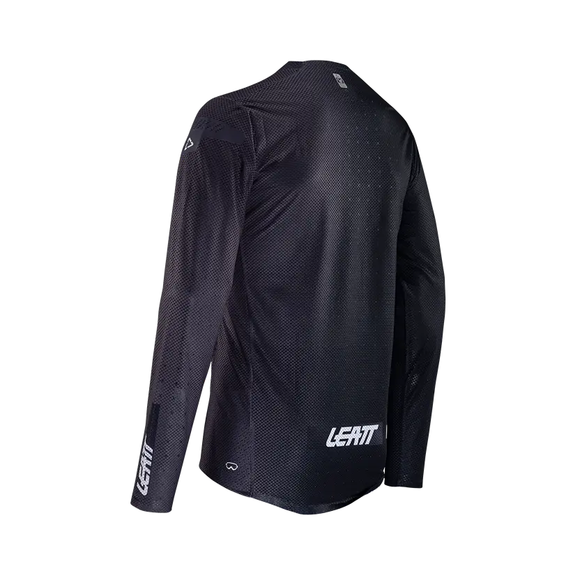 Leatt Gravity 4.0 Long Sleeve MTB Jersey - Black - 2024