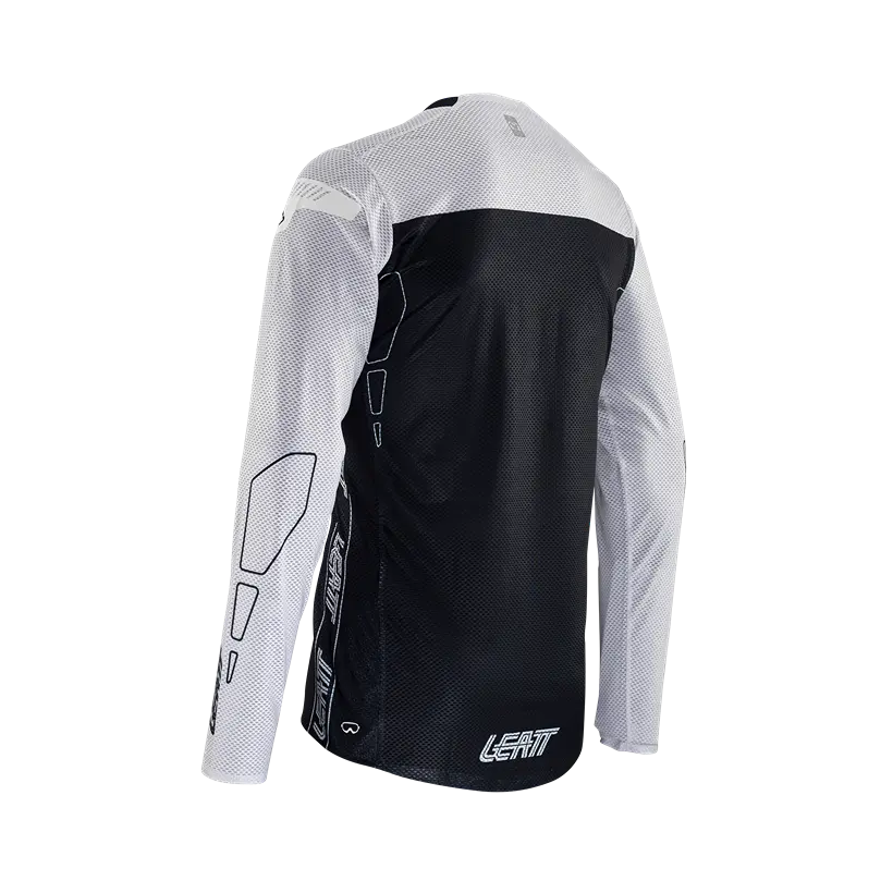 Leatt Gravity 4.0 Long Sleeve MTB Jersey - White - 2024
