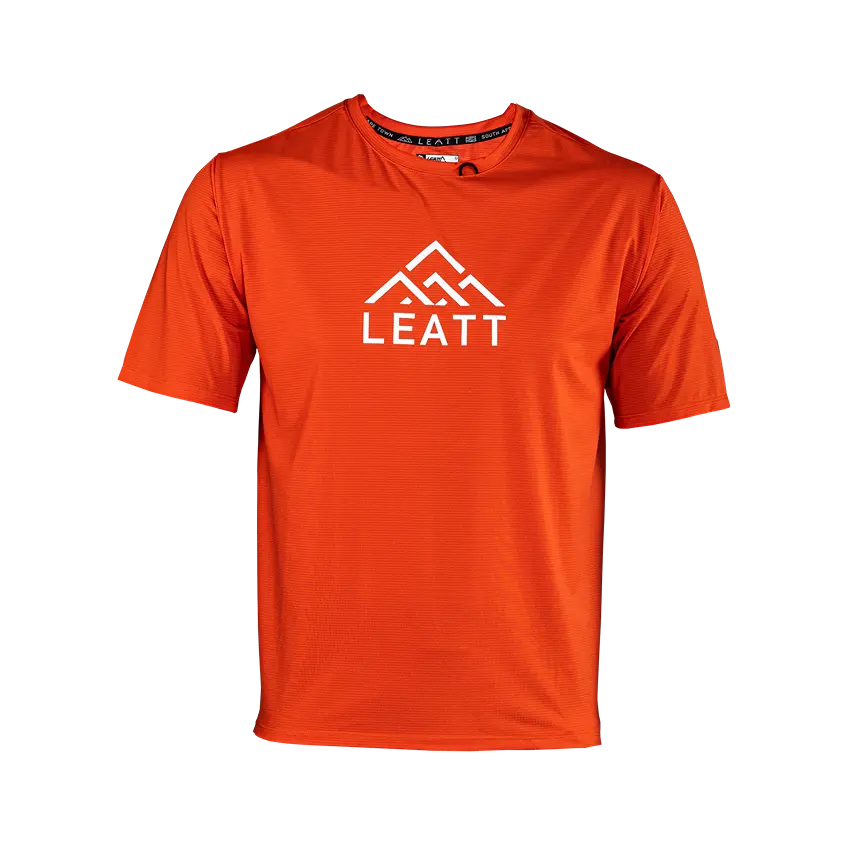 Leatt Trail 1.0 X-Flow Short Sleeve MTB Jersey - Glow - 2024