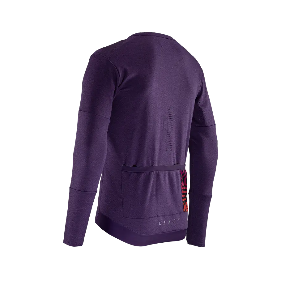 Leatt Trail 4.0 Long Sleeve MTB Jersey - Velvet - 2024