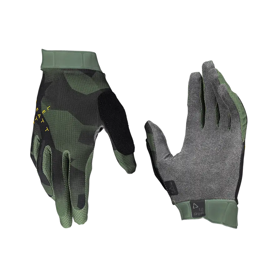 Leatt GripR 1.0 MTB Glove - Spinach - 2024
