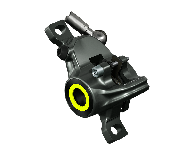 Magura MT8 SL Disc Brake - Gray-Yellow