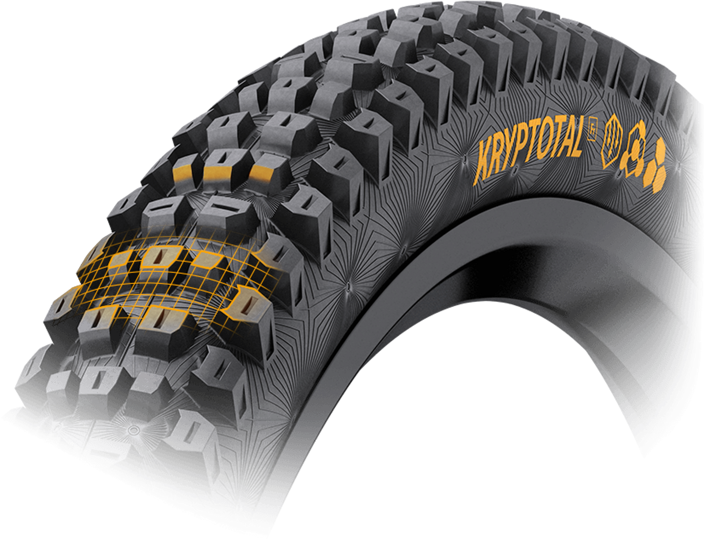 Continental Kryptotal-F Trail 29" Folding MTB Tire - Front