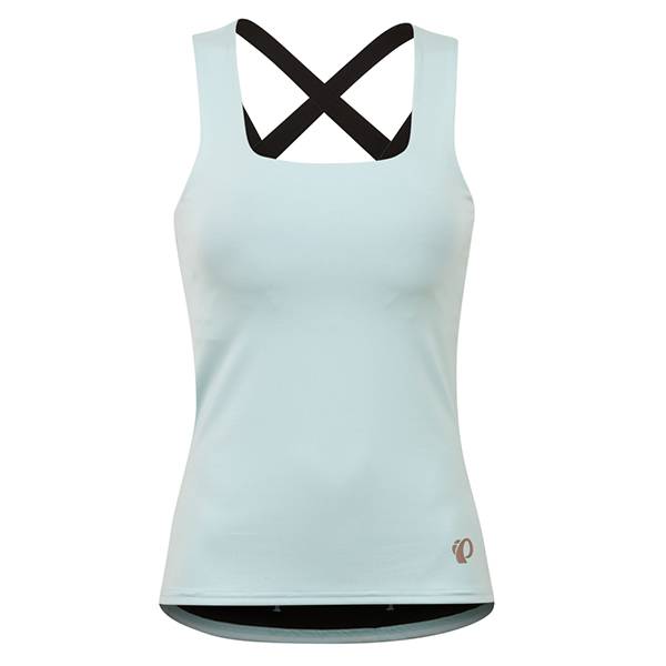 Mavic Sequence Twist Sleeveless Tank Top - Womens - Pirate Black