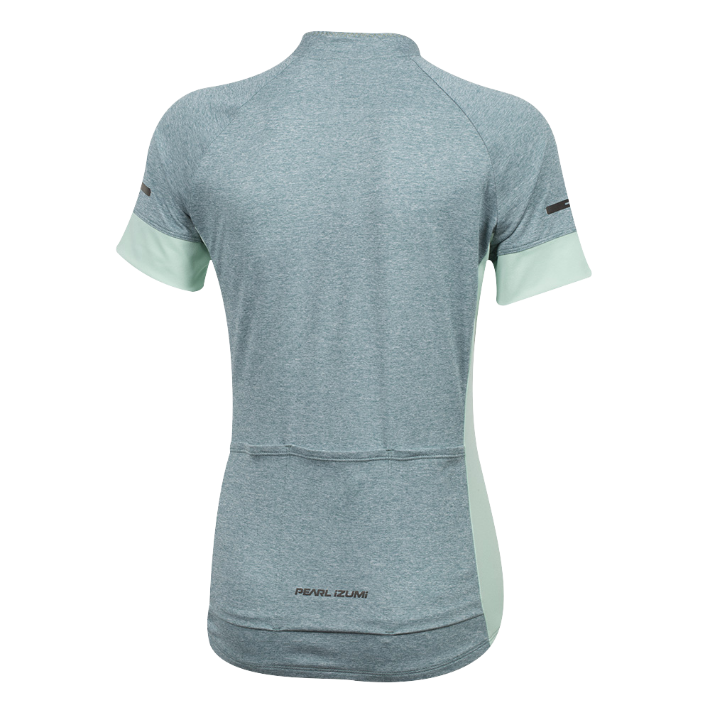Pearl Izumi Select Escape Short Sleeve Jersey - Womens - Arctic-Mist Green