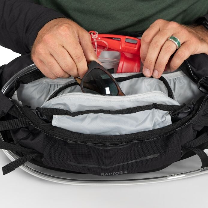 Osprey Raptor 4 Hydration Belt - Black