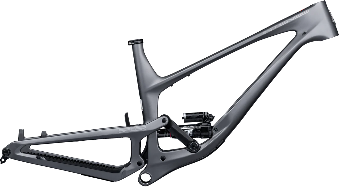 Intense Spider Frame + Shock - Gray Satin - 2026