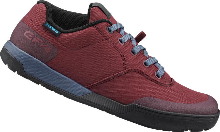 Shimano GF4 Flat Pedal MTB Shoe Womens Red Clay Cambria Bike