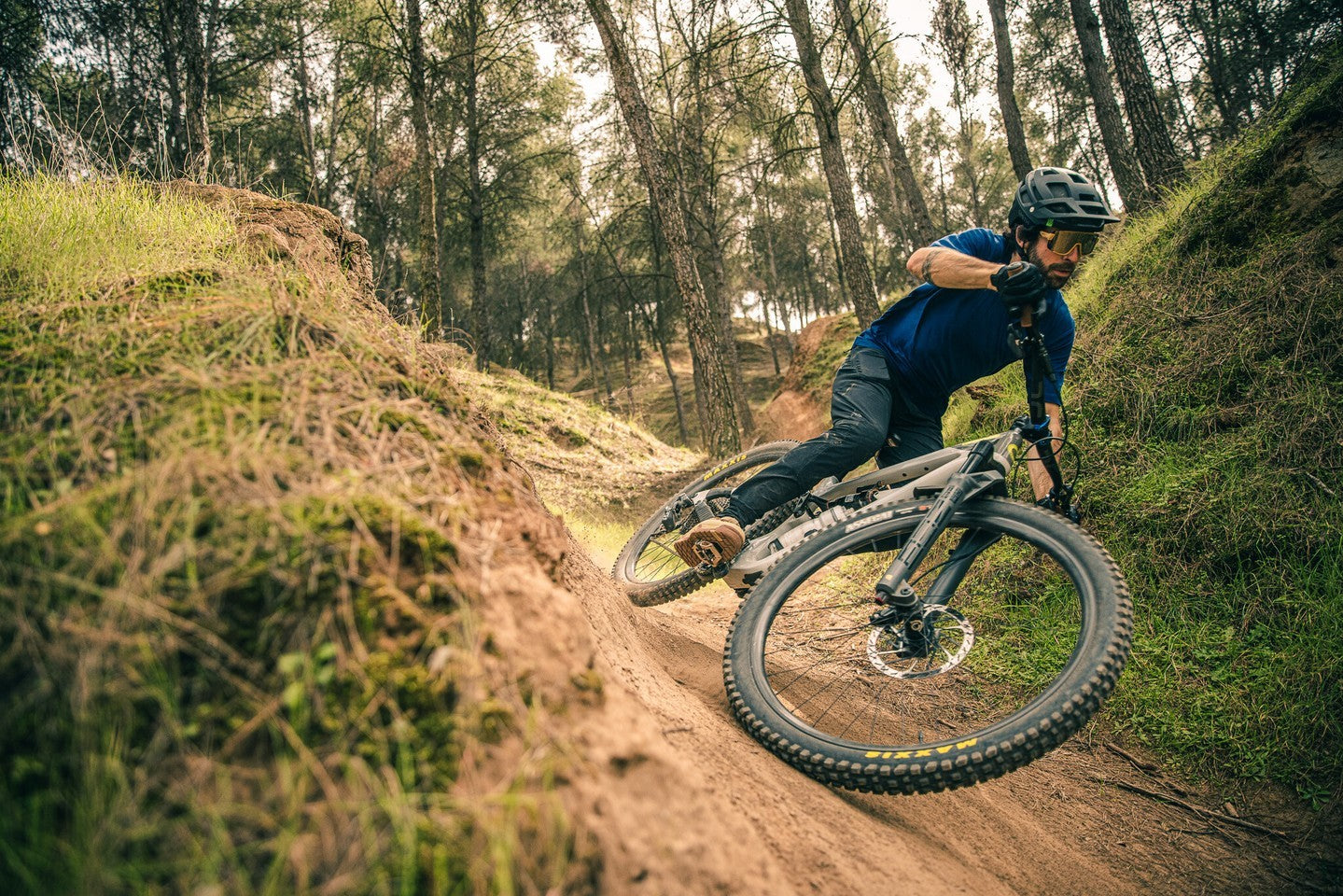 Crank Brothers Mallet Trail Pedals - Purple