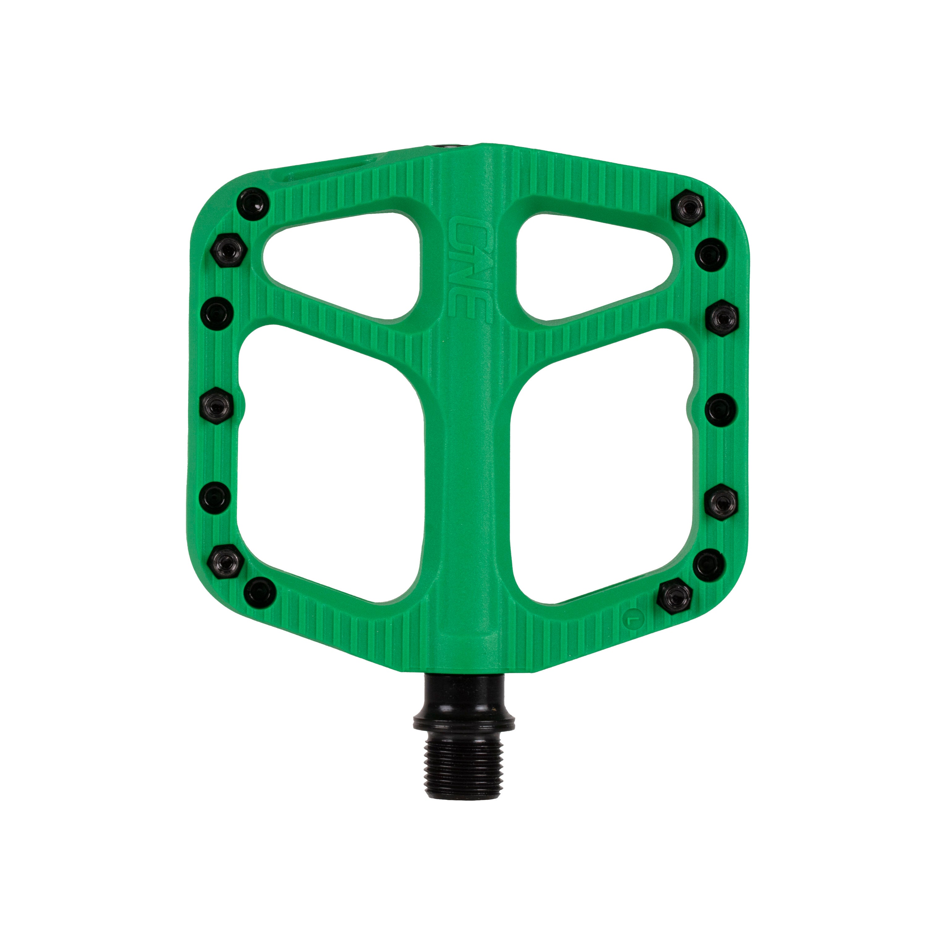 oneup components comp plattformpedale OneUp Components Small Composite Pedals Green