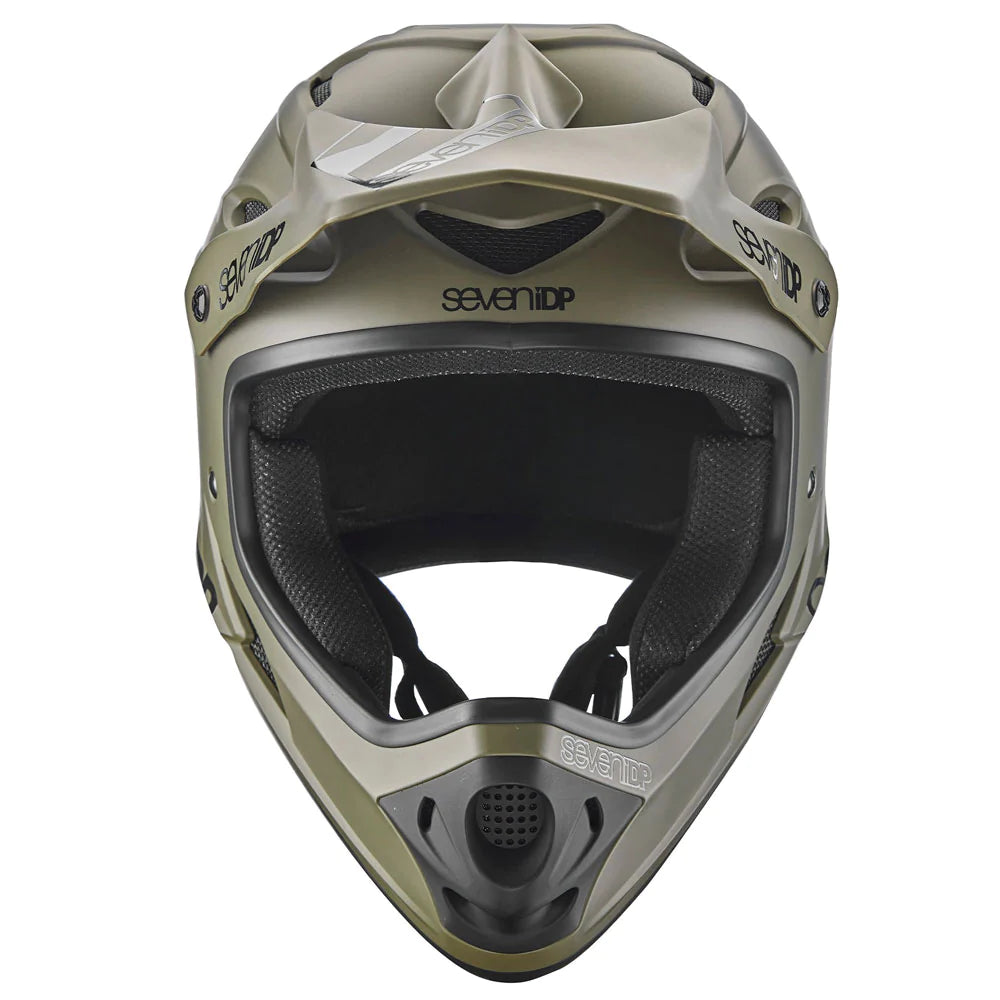 7 iDP M1 Full Face Helmet - Youth - Army Green