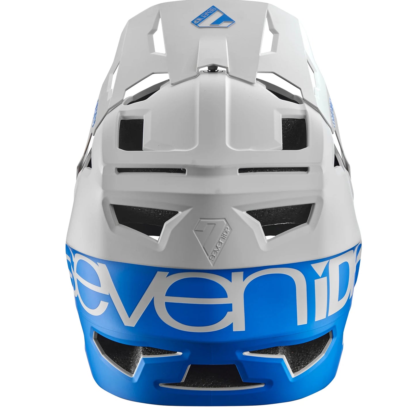 7 iDP Project 23 ABS Full Face Helmet - White-Blue