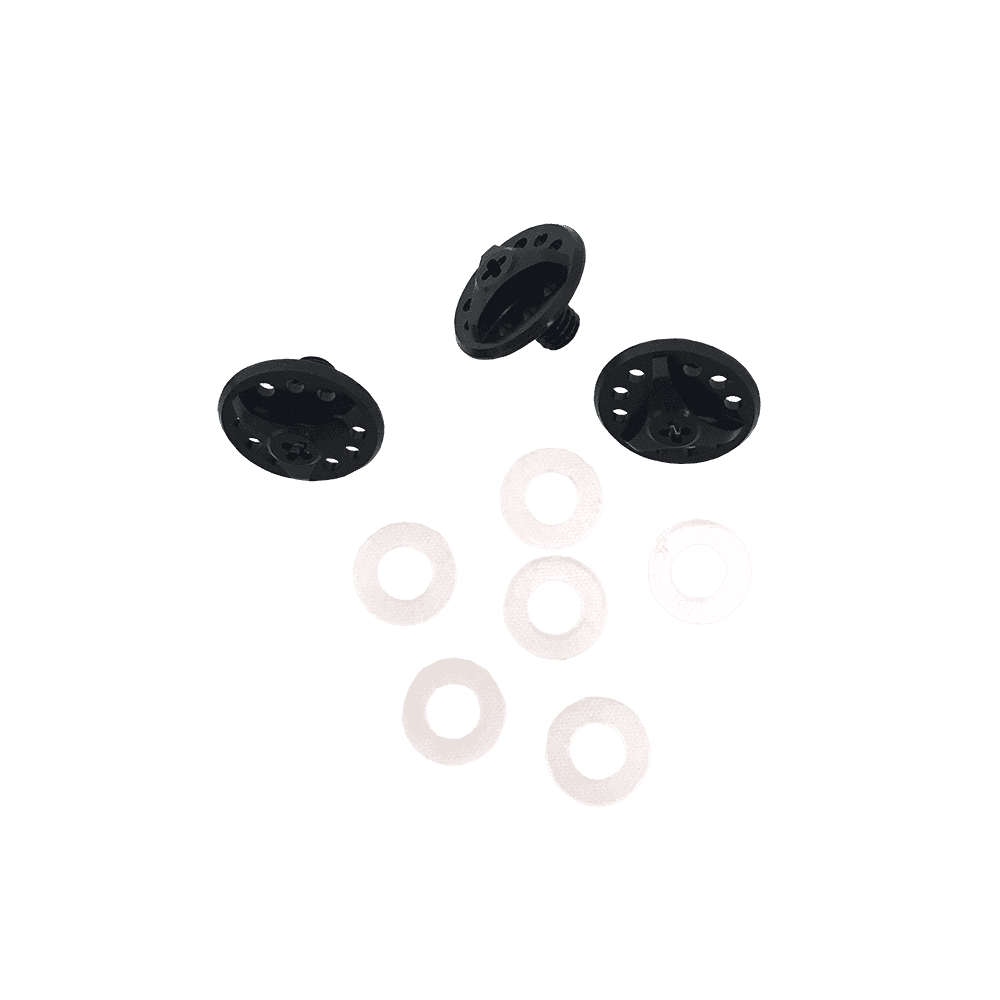 O'Neal Blade Visor Screw Set - Black Black