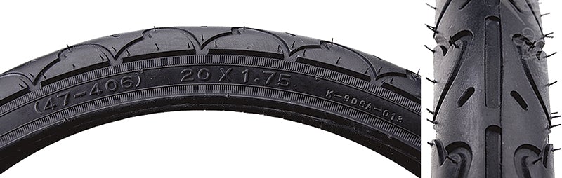 CBO Generic 16" Freestyle Tire - Black Black 16" - 1.75"