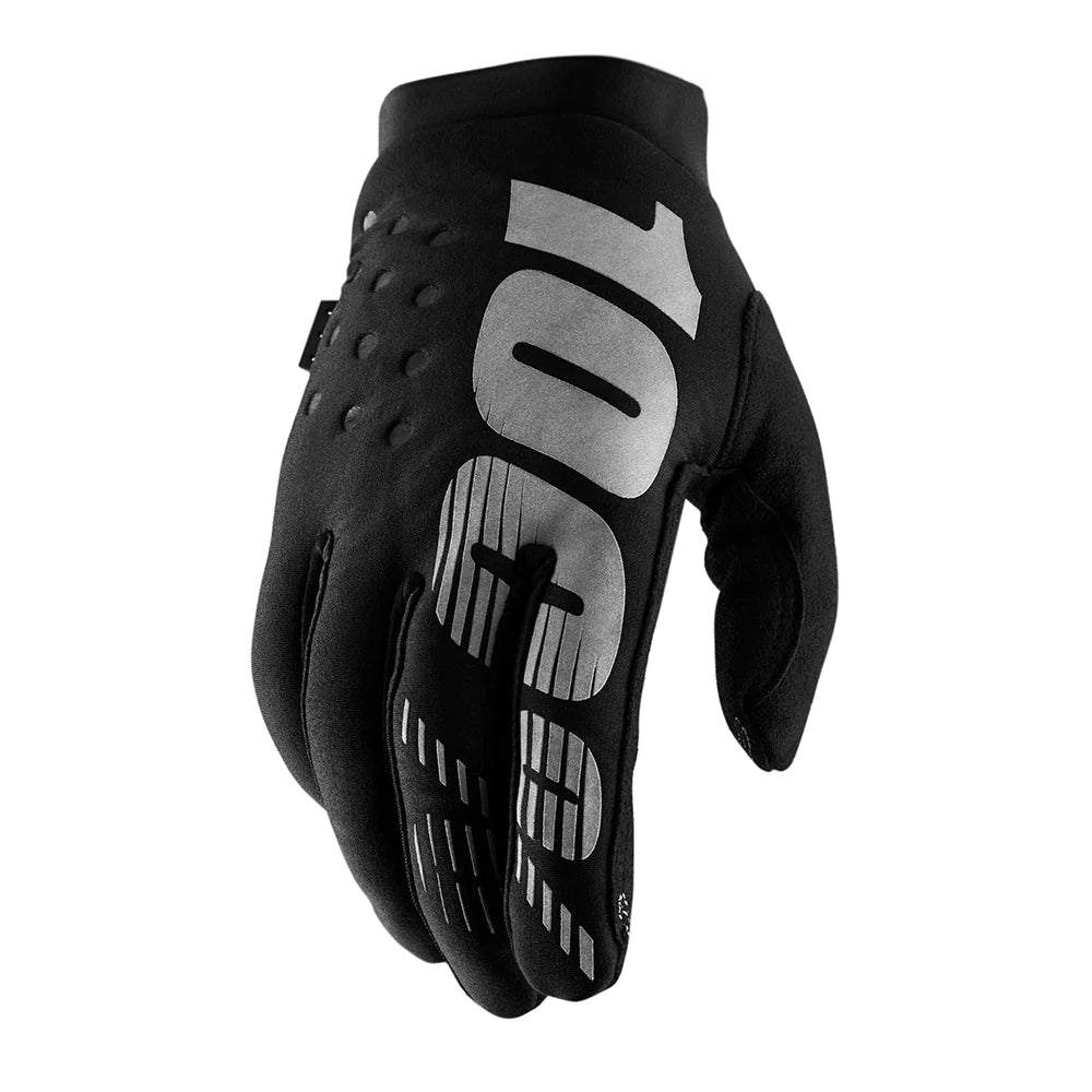 100% Brisker Glove - Womens - Black - 2022 Black Small