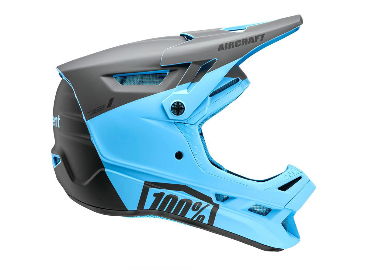 100% Aircraft Composite Full Face Helmet - Divise Divise X-Small