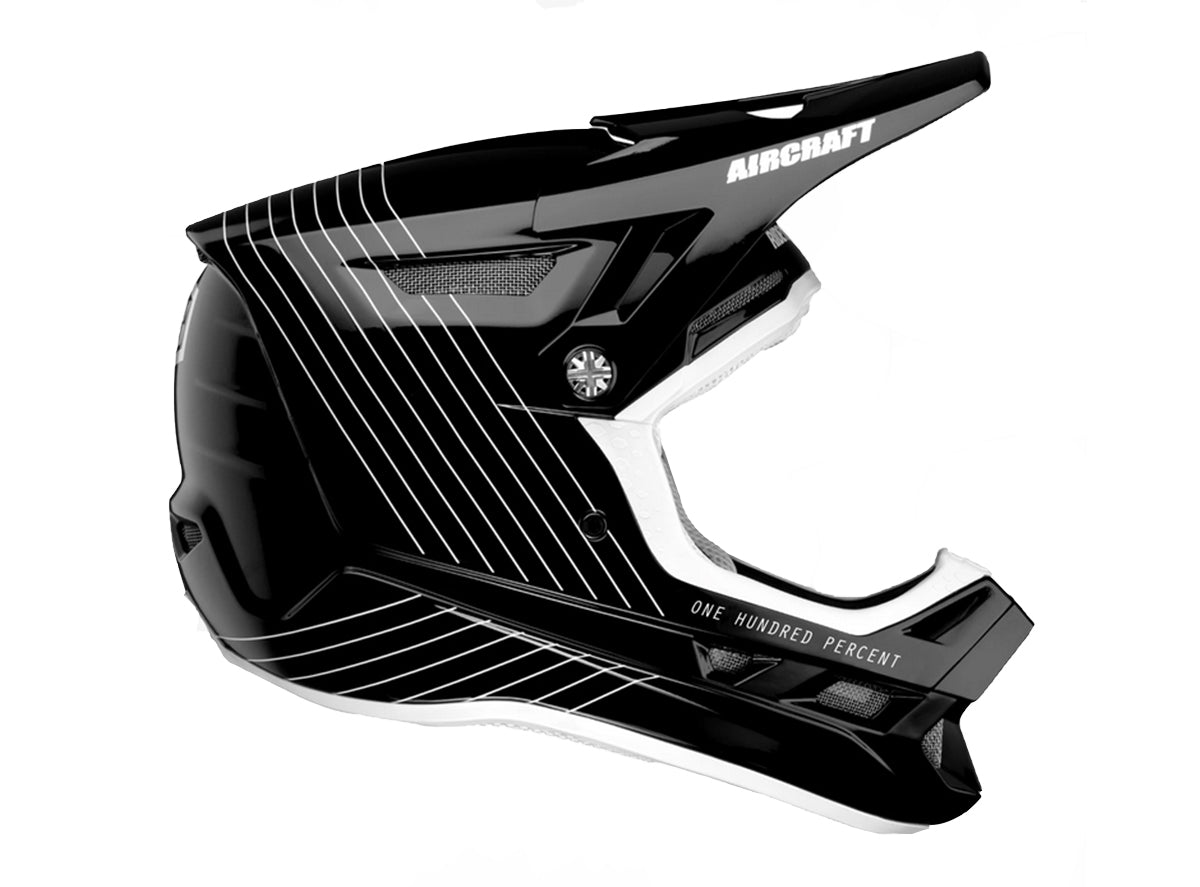 100 percent fullface helm 100% Aircraft Composite Full Face Helmet