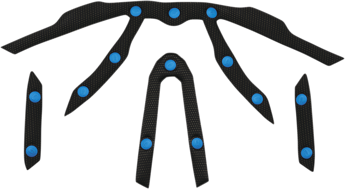 100% Altec Crown Liner - 12mm - Black - 2022 Black Small/Medium