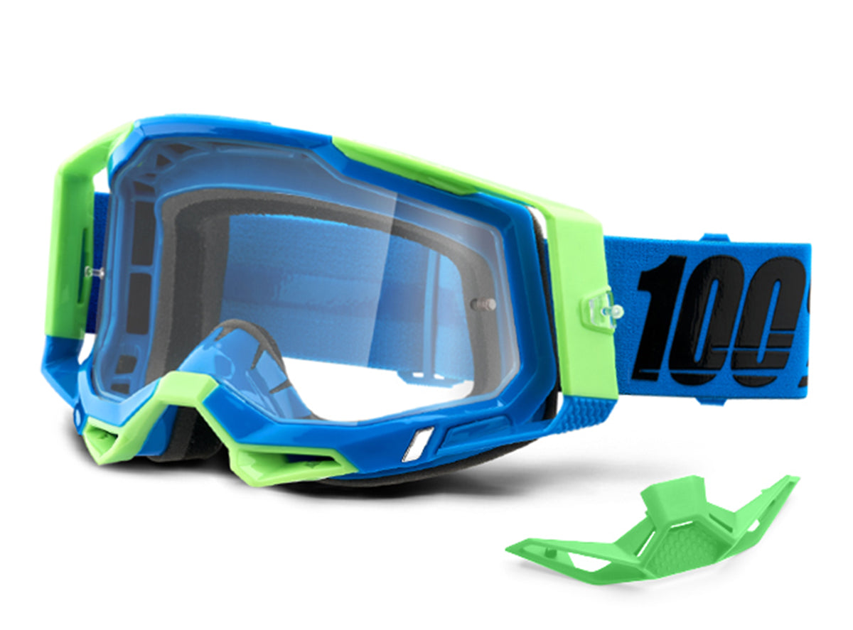 100 percent goggle lenses 100% Racecraft 2 Goggle -Fremont-Clear Lens – Cambria Bike