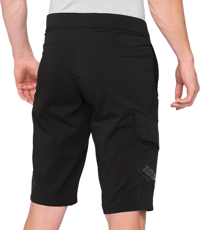 100% Ridecamp Short - Black