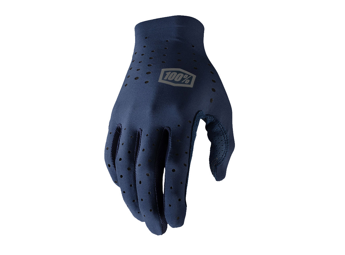 100% Sling MTB Glove - Navy Navy Large