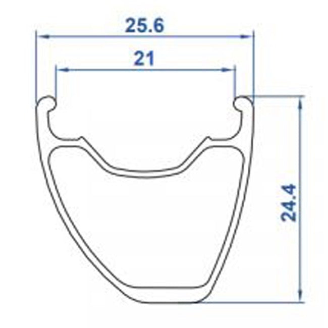 Ritchey WCS Zeta GX 700c Disc Gravel Wheelset