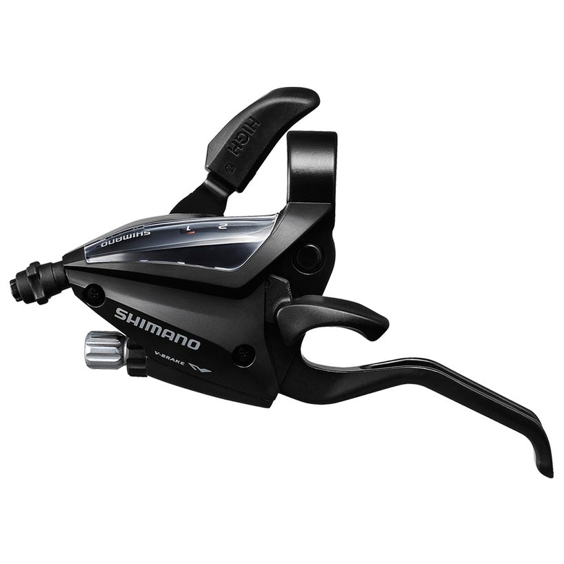 Shimano EF500 EZ Fire 8 Spd Shift/Brake Lever Set Black V-Brake