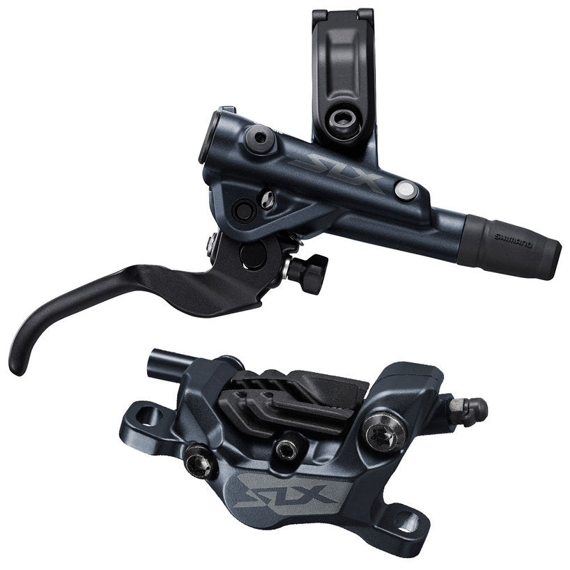 shimano cura slx Shimano SLX BL-M7100/BR-M7120 Disc Brake and Lever Black Rear