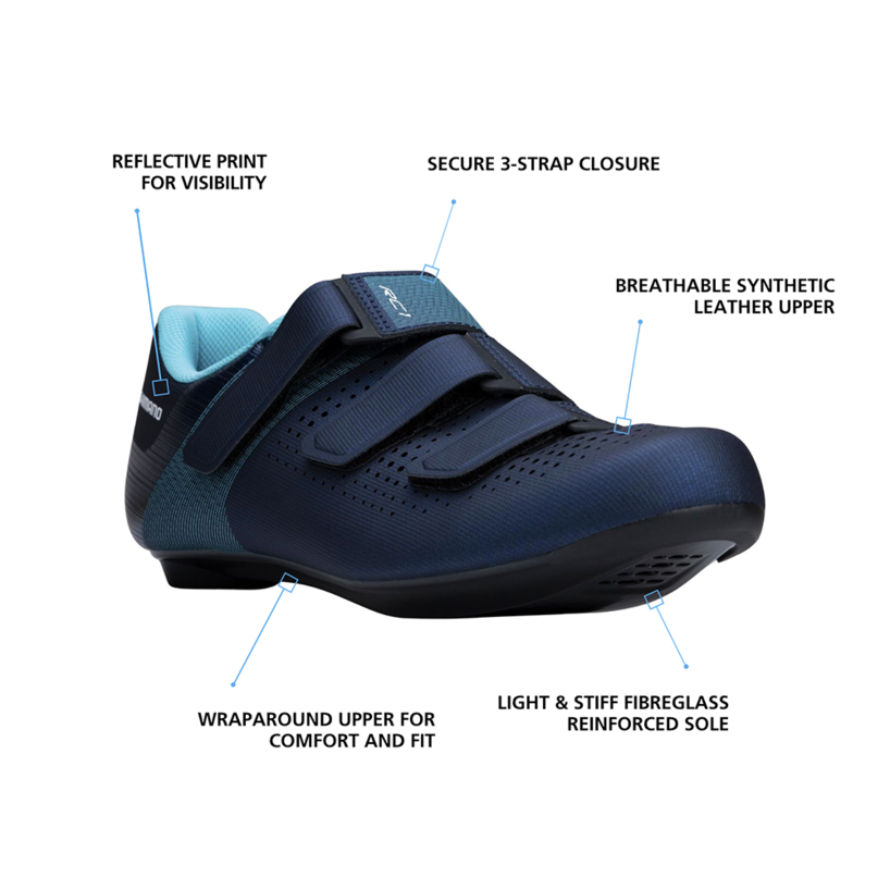 Shimano RC100W Road Shoe - Womens - Navy