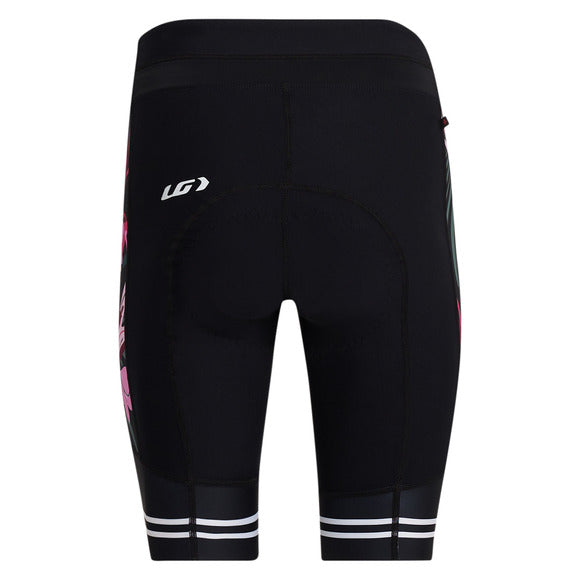 Louis Garneau Neo Power Art Motion Cycling Short - Womens - Black Flower - 2022
