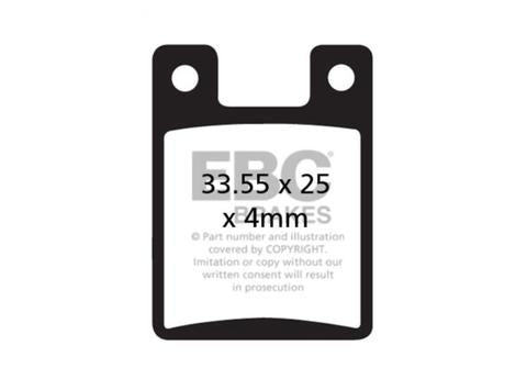 EBC Replacement Disc Pad Set - Hope 95-01 Gold Sintered