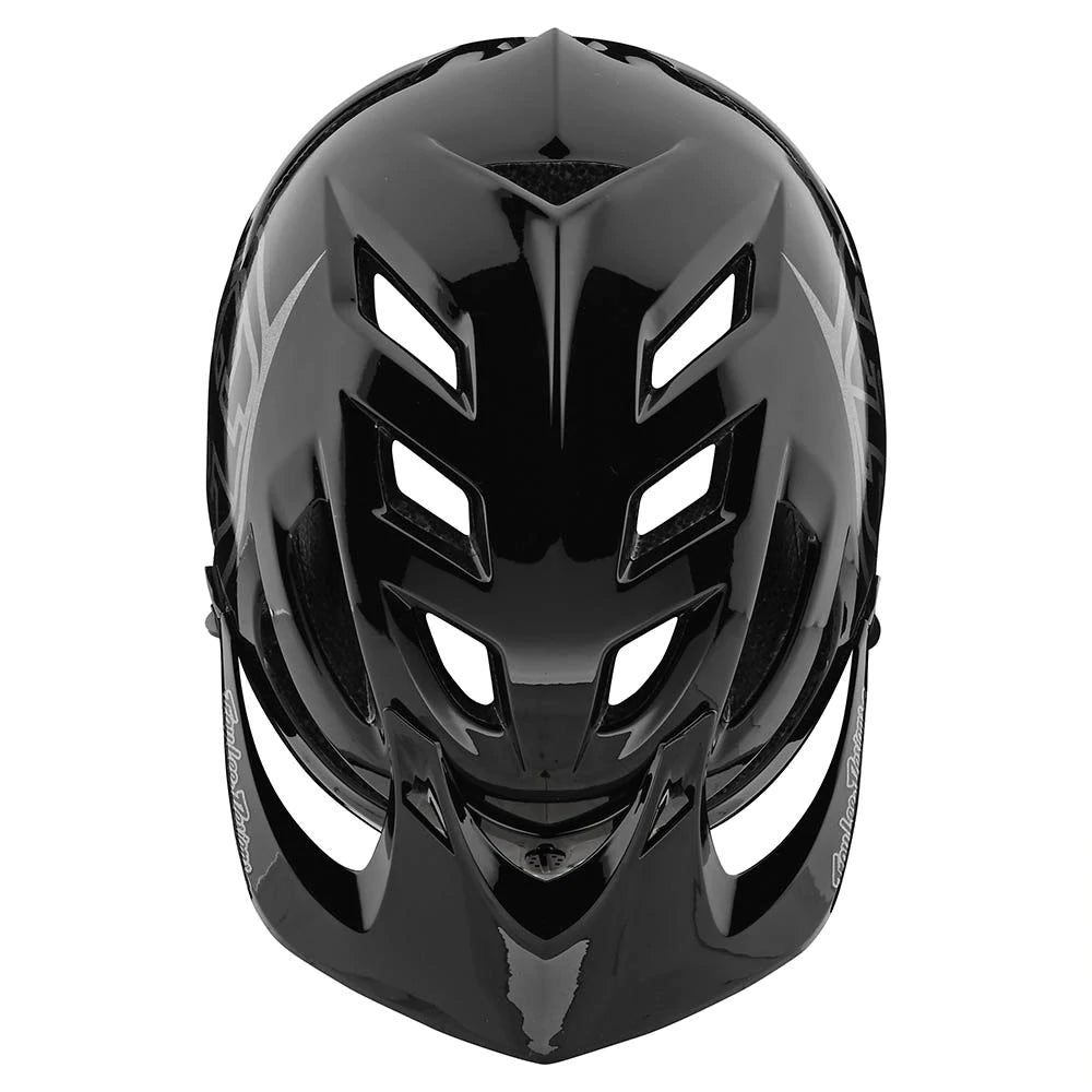 Troy Lee Designs A1 MTB Helmet - Drone - Youth - Black-Silver - 2020